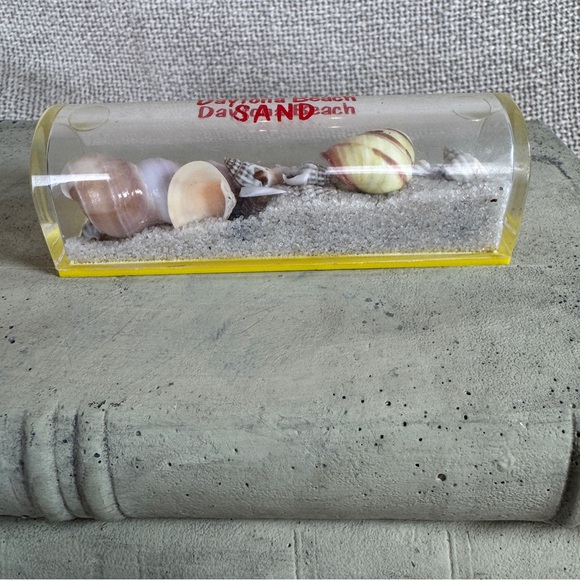 Vintage 1970s Florida Souvenir Bundle-Scarf, Plate, Shell Shakers & Daytona Sand - Picture 9 of 10